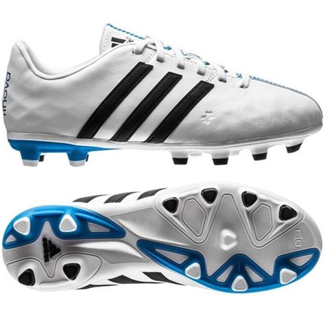 adidas fußballschuhe 11nova|adidas 11 Nova FG Black/White/Blue – Best Buy Soccer.